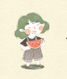 吃瓜女孩故事,吃瓜女孩的奇幻冒险之旅