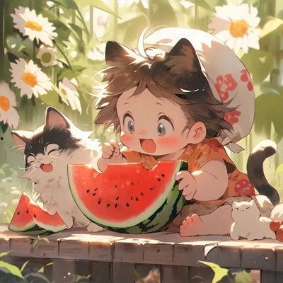 校园吃瓜动漫图片,吃瓜图鉴，揭秘校园里的那些事儿