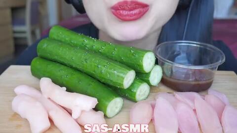 吃脆瓜的声音,夏日清凉滋味